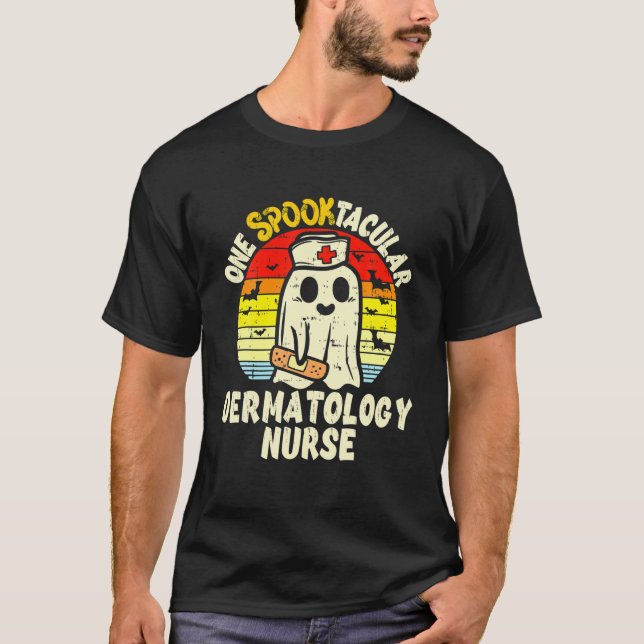 Ein Spooktacular Dermatology Nurween Ghost T-Shirt (Vorderseite)