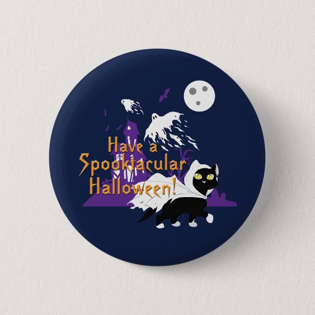 Ein Spooktacular Halloween Button (Vorderseite)