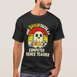 Ein spooktacularer Informatik-Lehrer Halloween T-Shirt