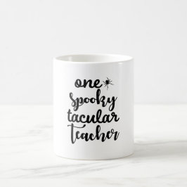 Ein Spookulärer Lehrer - Funny Halloween Kaffeetasse