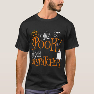 Ein Spooky 911 Halloween-Dispatcher T-Shirt