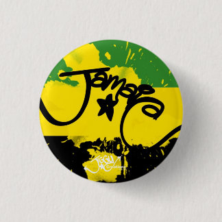 Ein Spritzen von Jamaika! Kleines Knopf-Button Button