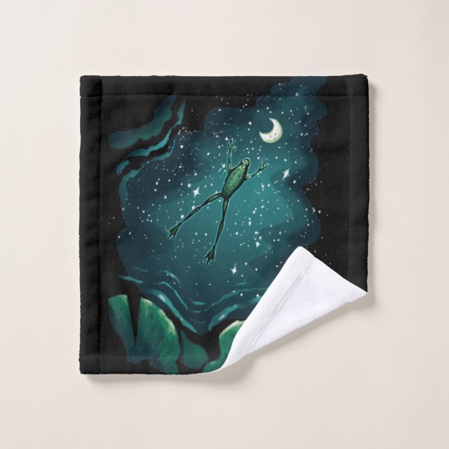 Ein Sprung über den Mond Waschlappen (Waschlappen)