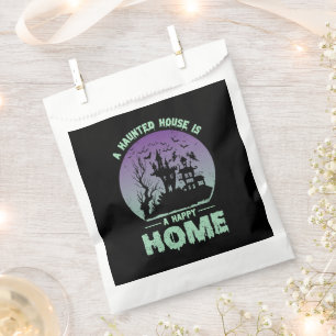 Ein Spuk Haus ist eine glückliche Zuhause Geschenktütchen