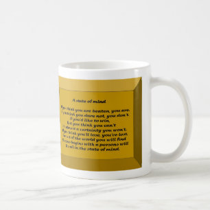 Ein Staat des Verstandes Kaffeetasse