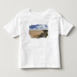 Ein Stacheldraht-Zaun errichtet entlang einem Kleinkind T-shirt