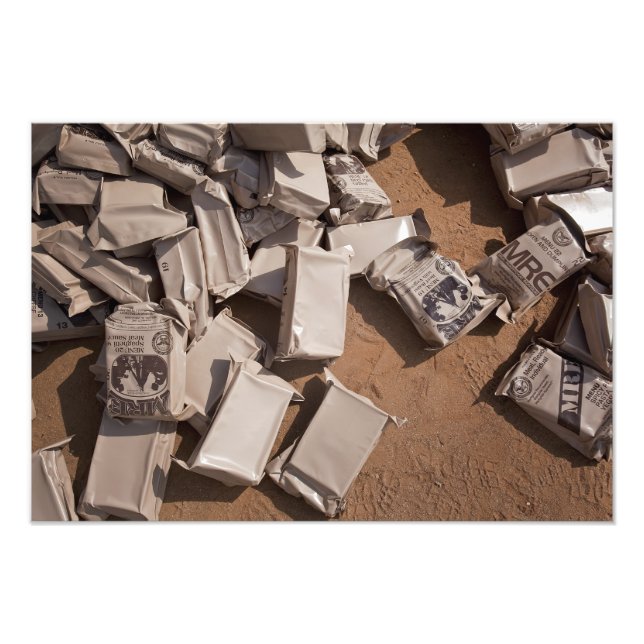 Ein Stapel zu essen Fotodruck (Vorne)