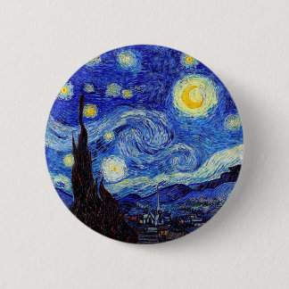 Ein Starry Nachtinspirierte Van- Button
