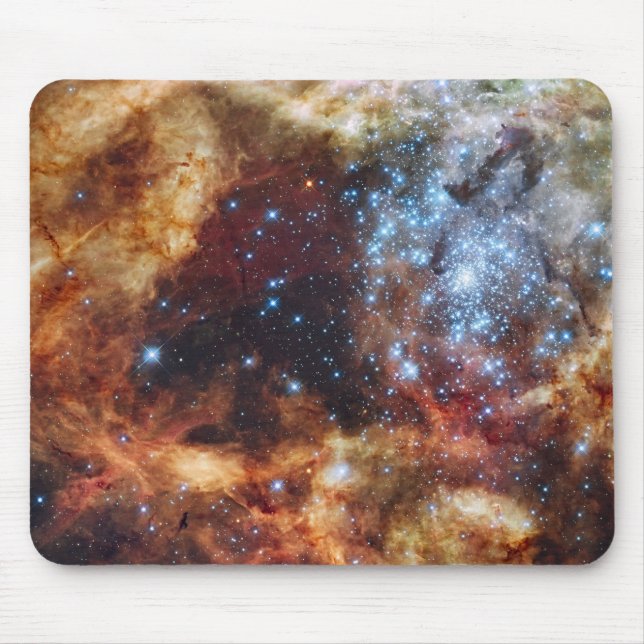 Ein stellares Kinderzimmer, bekannt als R136 Mousepad (Vorne)