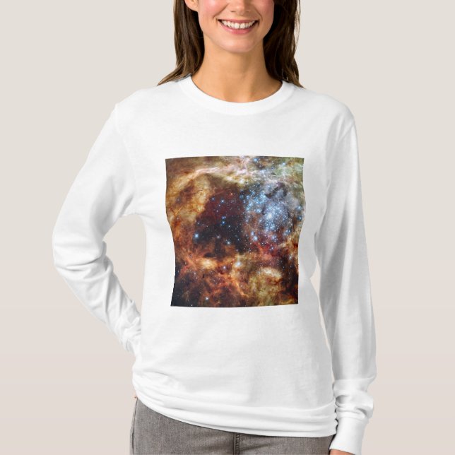 Ein stellares Kinderzimmer, bekannt als R136 T-Shirt (Vorderseite)