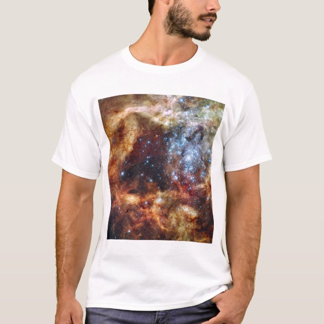 Ein stellares Kinderzimmer, bekannt als R136 T-Shirt (Vorderseite)