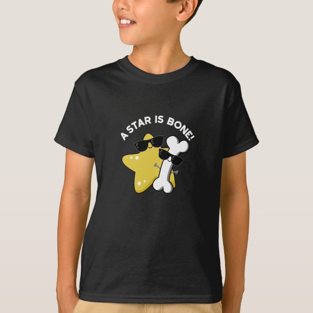 Ein Stern ist knochenhaften Film Titel Puff Dark B T-Shirt (Vorderseite)