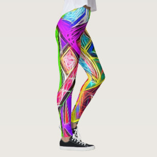 Ein Stern ist mit den Beleuchtungsbeinen geboren Leggings