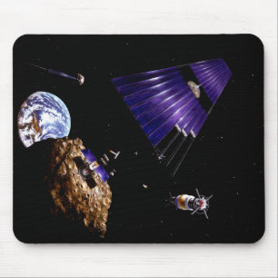 Ein sternartiger Bergbauauftrag Mousepad