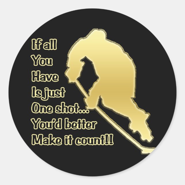 Ein Sticker (Vorderseite)