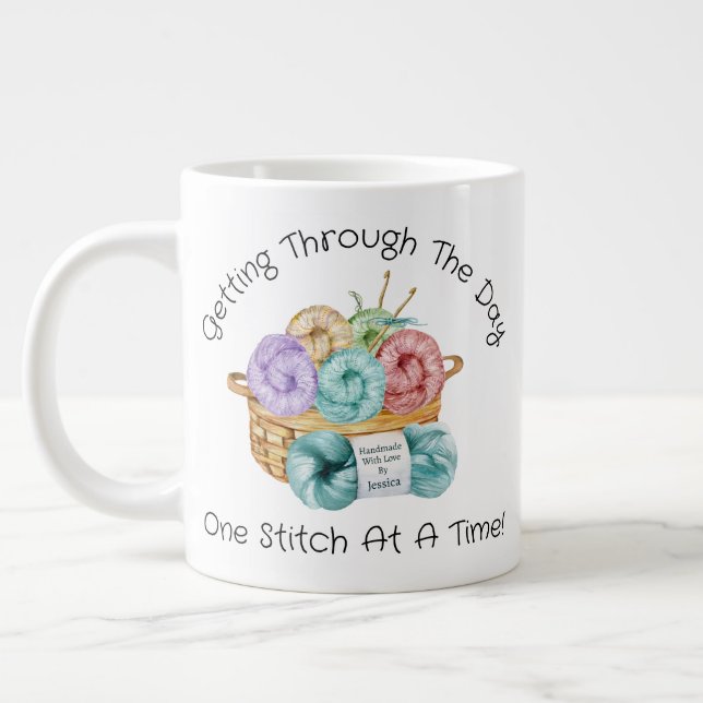 Ein Stift nach dem anderen Personalisierte Tasse v (Links)