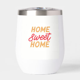 Ein stilvolles Jug mit Design "Zuhause Sweet Zuhau