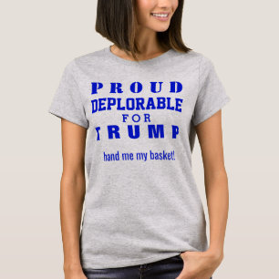 Ein stolzes bedauernswertes für Trumpf T-Shirt