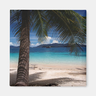 Ein Strand auf KOH Wai Insel in Thailand Magnet