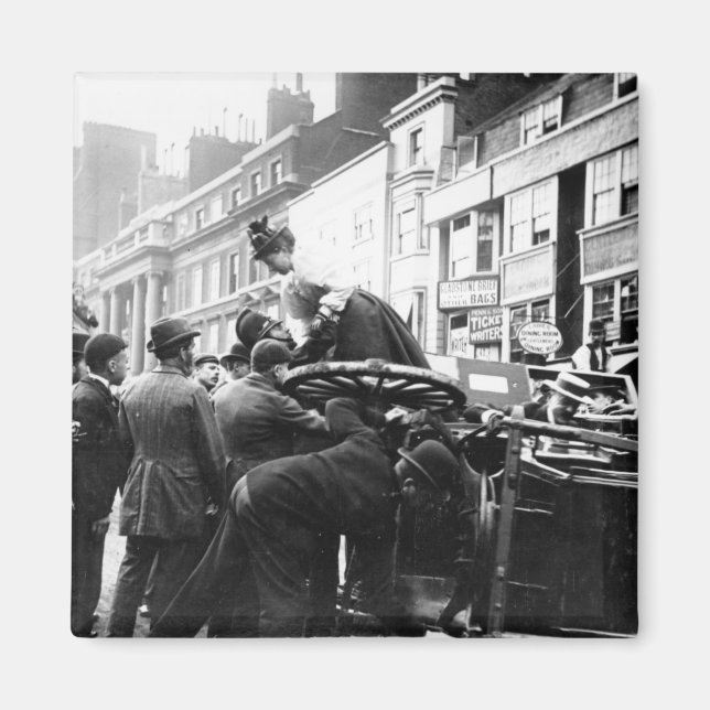 Ein Straßenunfall Magnet (Vorne)