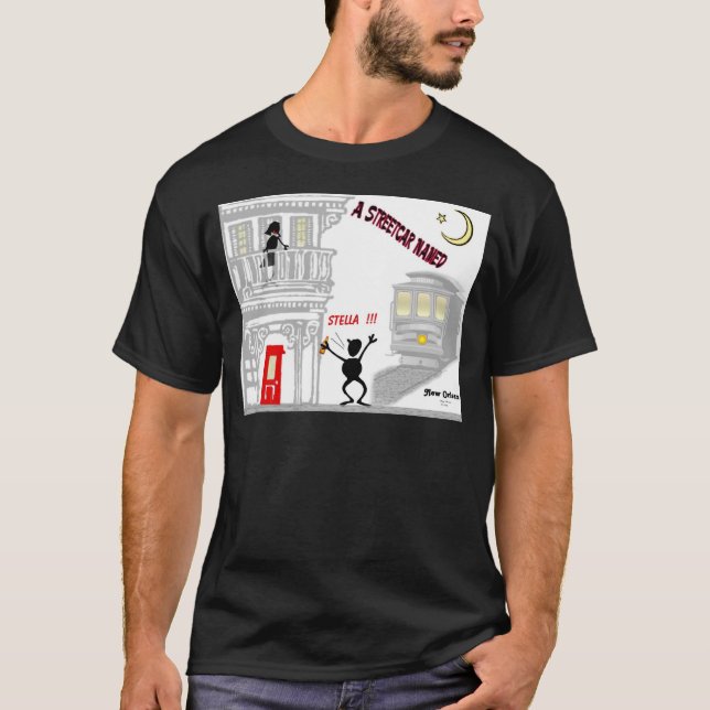 Ein Streetcar genannt WUNSCH T-Shirt (Vorderseite)