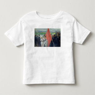 Ein Streik bei Heilig-Ouen, 1908 Kleinkind T-shirt
