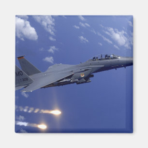 Ein Streik Eagle der Luftwaffen-F-15E Magnet