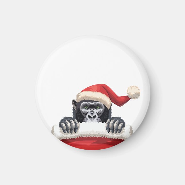 Ein Strumpf voller Gorilla Cheer Magnet (Vorne)