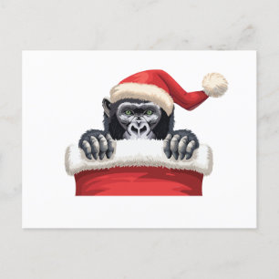 Ein Strumpf voller Gorilla Cheer Postkarte