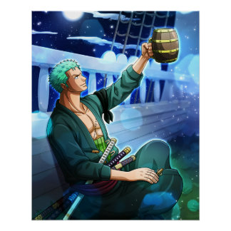 Ein Stück , Law , Luffy und Captain Kid Poster