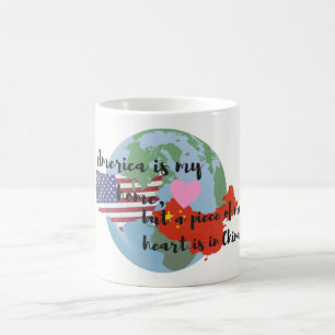 Ein Stück meiner Herz-IS-IS China Kaffeetasse