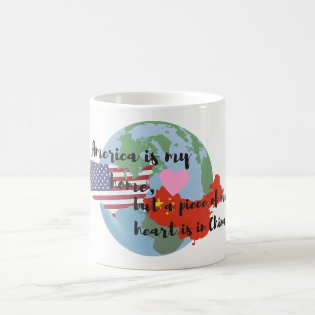 Ein Stück meiner Herz-IS-IS China Kaffeetasse (Mittel)