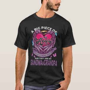Ein Stück meines Herzens lebt in meinem Großvater T-Shirt