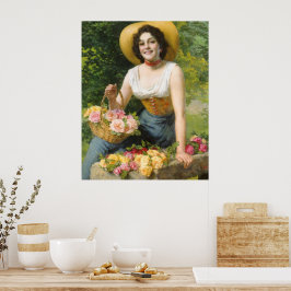 Ein Stück romantische italienische Kunst Poster