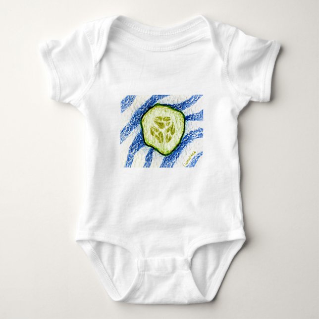 Ein Stück Sommer Baby Strampler (Vorderseite)