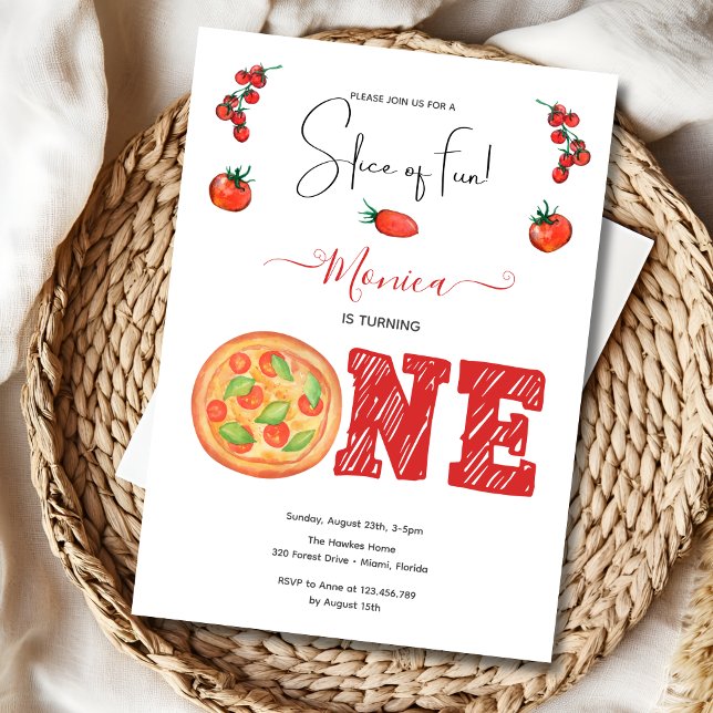 Ein Stück Spaß, erster Geburtstag Einladung (Von Creator hochgeladen)