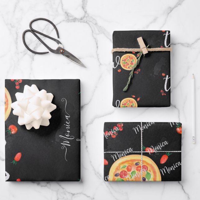 Ein Stück Spaß, zweiter Geburtstag Geschenkpapier Set (Vorderseite)