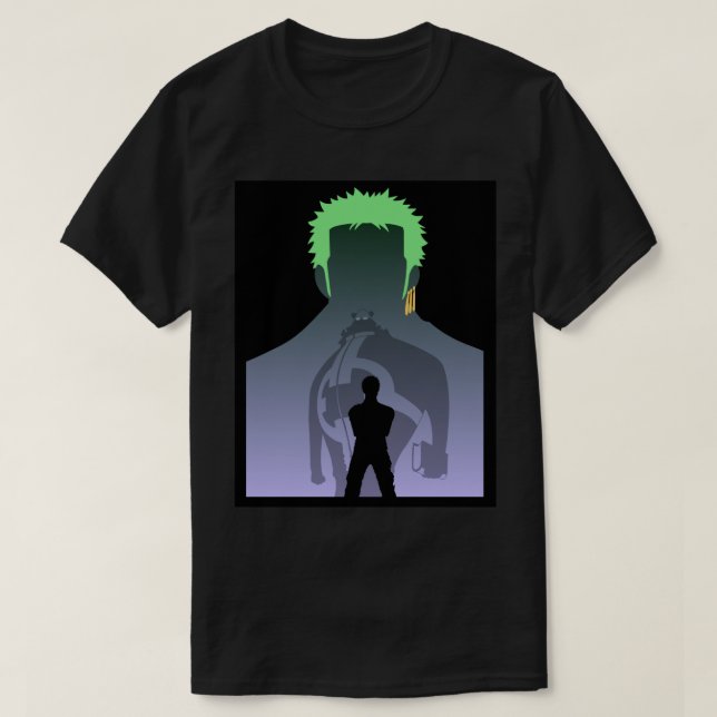 Ein Stück Zoro gegen Kuma - Nichts ist passiert T-Shirt (Design vorne)