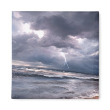 Ein Sturm auf See