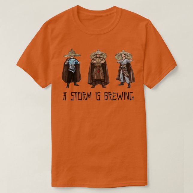 Ein Sturm bricht 5 T-Shirt (Design vorne)