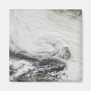 Ein Sturm über dem Schwarzen Meer und dem Meer von Magnet