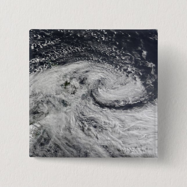 Ein Sturm über Neuseeland Button (Vorderseite)