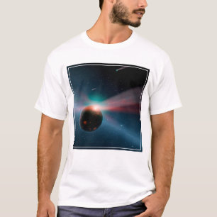 Ein Sturm von Kometen im Eta Corvi-System. T-Shirt