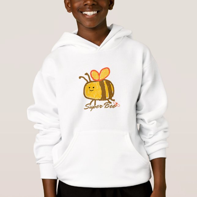 Ein SUPER-BIENEN-Hoodie Hoodie (Vorderseite)