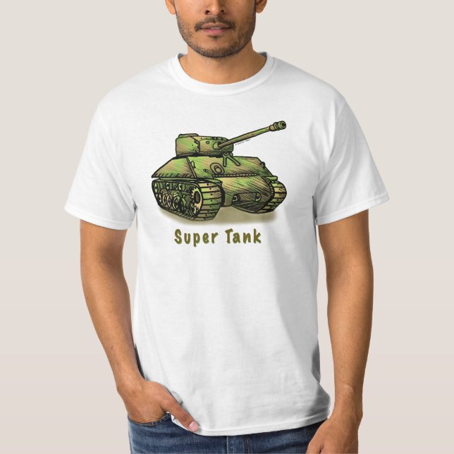 Ein Super-Tank-T - Shirt (Vorderseite)