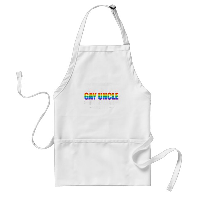 Ein supersexy Gay Uncle Guncle Schürze (Vorne)