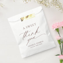 Ein süß Dankeschön Schwarz & Weiß Minimalistisch