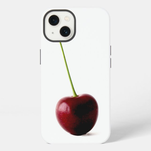 Ein süßer Cherry-iphcnm iPhone Hülle (Rückseite)