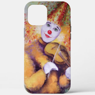 Ein süßer Clown, der Geige spielt Case-Mate iPhone Hülle