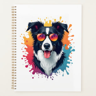 Ein süßer Hund Border Collie [RB#10009]  Planer